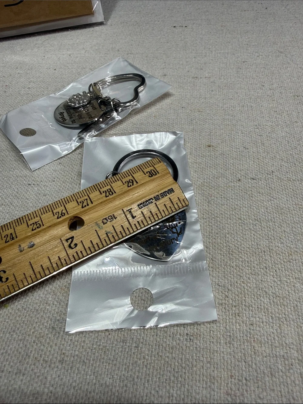 Thank You Cards with Keychain Gifts - NWT